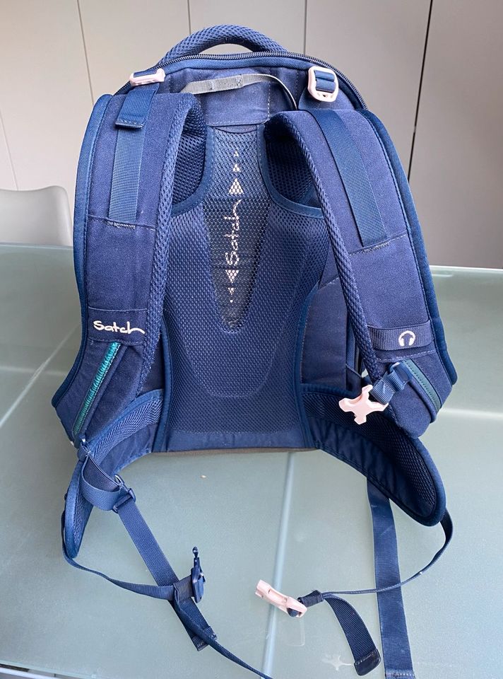 Satch blau rosa Schulrucksack Rucksack Schultasche Ranzen Tasche in Meldorf