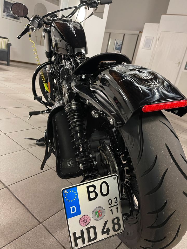 HARLEY DAVIDSON SPORTSTER FORTY EIGHT 1HD TOP UMBAU 160 REIFEN in Bochum