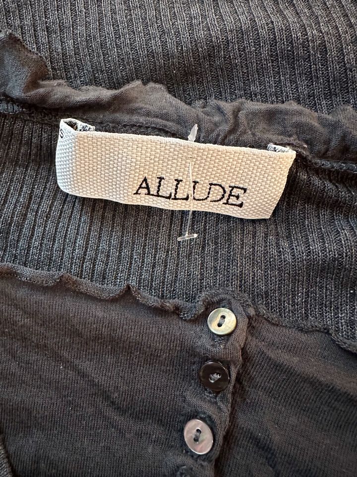 Allude Shirt Langarm Gr.S 34/36 grau Baumwolle in Berlin