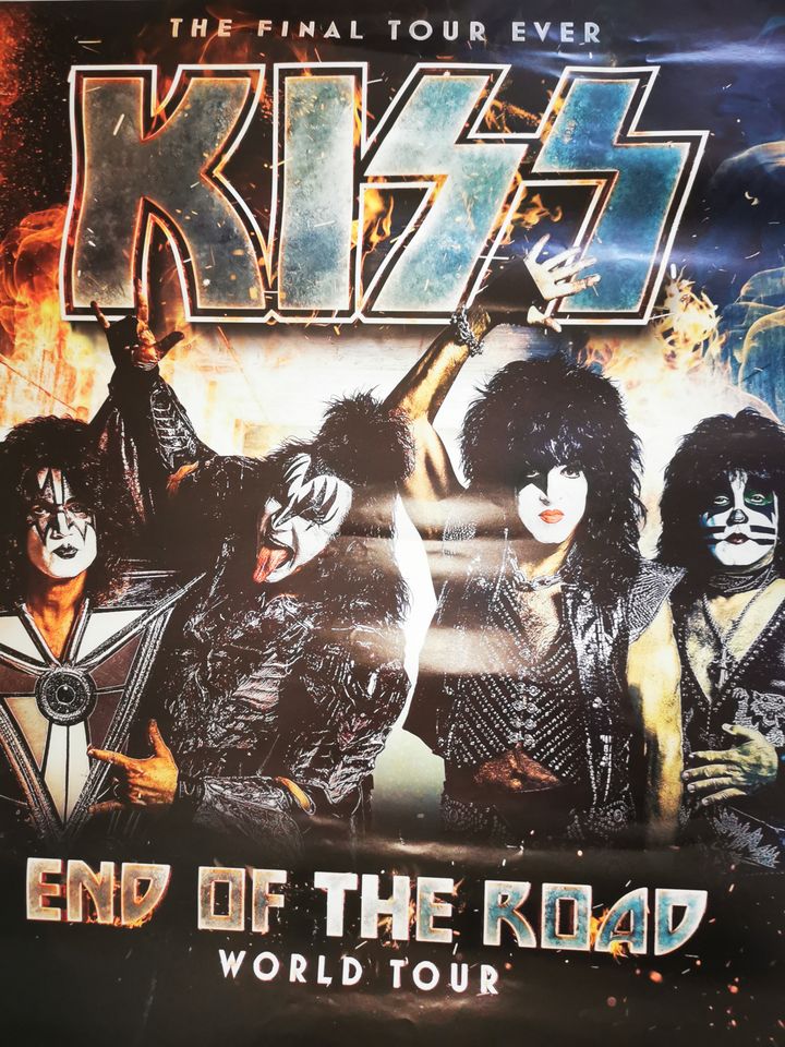 KISS END OF THE RAOD  & DESTROYER  DOPPEL POSTER -GROß in Pirna