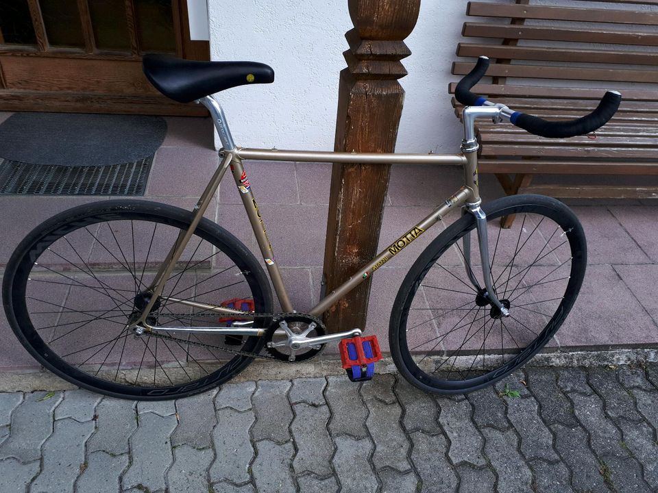 Wunderschönes Fixie, Singlespeed, Trackbike, Retro zu verkaufen in Bichl