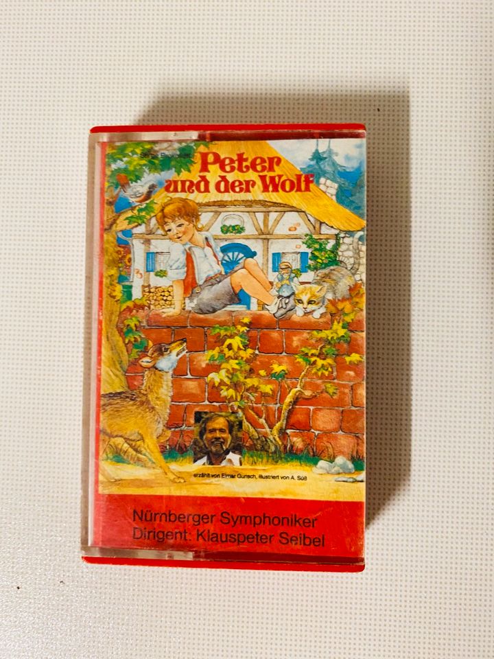 Peter & der Wolf; Hör-Kassette 1984 Nürnberg Symphoniker in Detmold