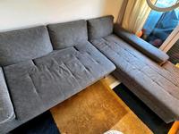 Sofa Ecksofa Liegewiese, 3m breit, grau Niedersachsen - Osnabrück Vorschau