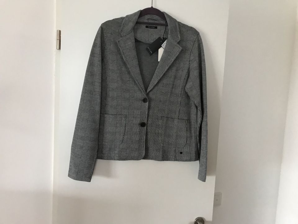 Neu: schwarz-weißer Blazer von Marc O’Polo Gr.40 mit Etikett in Kassel