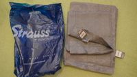 2 x strauss leinen tischdecke 150x220 und 100 x 100 neu grau Dortmund - Hombruch Vorschau