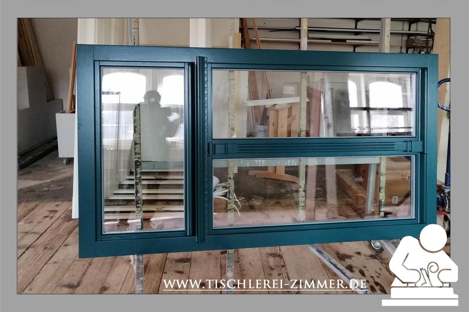 Holzfenster – echte, individuelle Handwerksarbeit in Pirna
