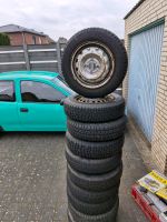 Opel corsa b und andere opel stahlfelgen mit Reifen zu verschenke Nordrhein-Westfalen - Geilenkirchen Vorschau