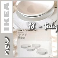 Neu Ikea Godmiddag Geschirr 18 tlg Teller Set uni-farben weiß Leipzig - Leipzig, Zentrum Vorschau