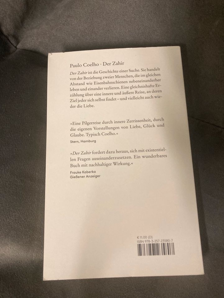 Paolo Corlhp - Der Zahir Buch in Hamburg