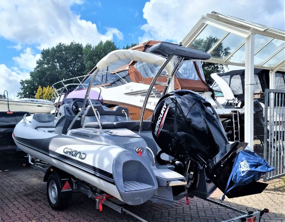 GRAND Golden Line 580 RIB mit Mercury F150 Außenborder in Bargteheide