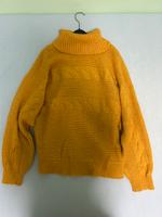 Pullover S oversized flauschiger Rollkragen ockergelb Baden-Württemberg - Wendlingen am Neckar Vorschau