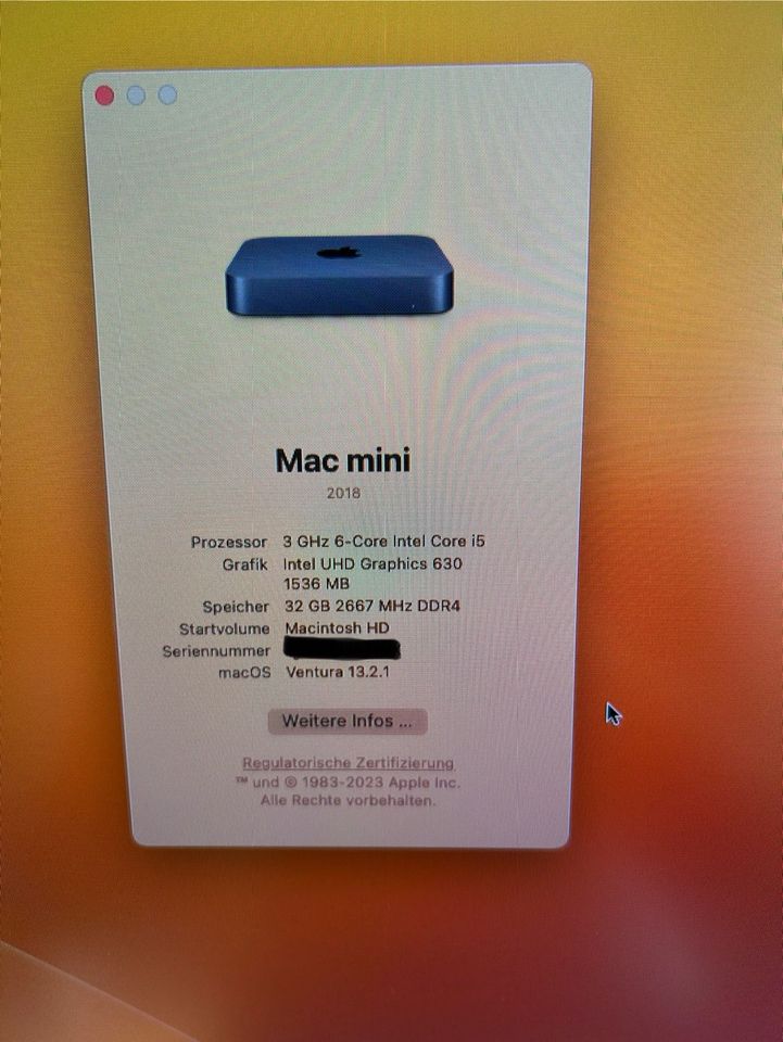 Apple Mac mini mit Tastatur, Maus in München