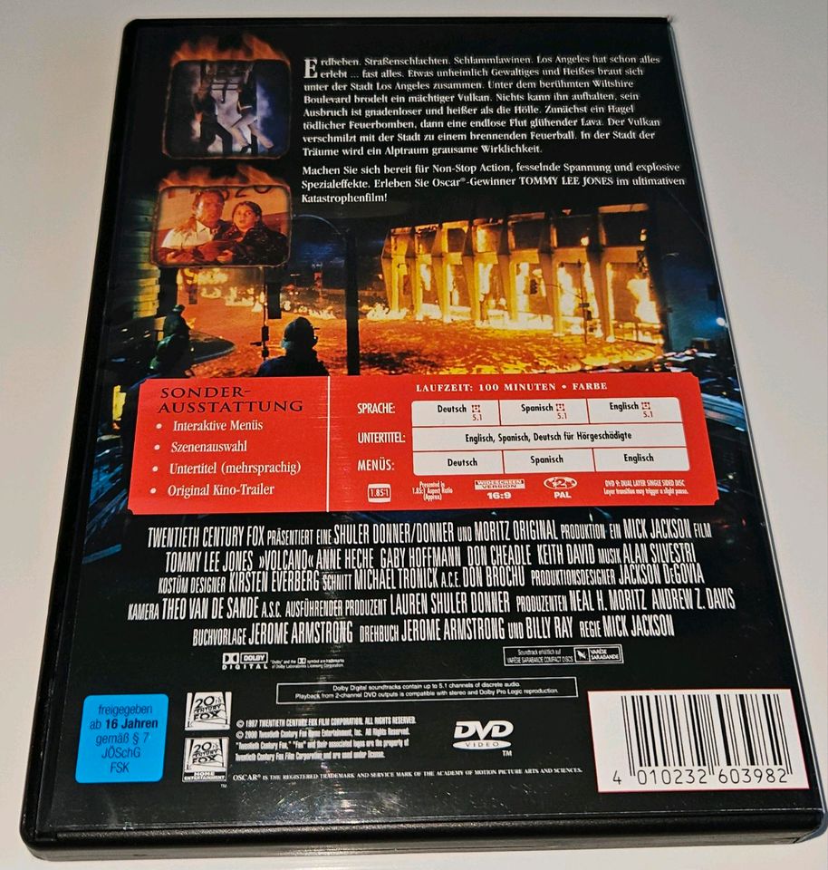 VOLCANO  - DVD -  Katastrophenfilm in Hamburg