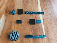 VW Golf 2 Emblem Embleme Schriftzug GL CL Volkswagen Sachsen - Lichtenau Vorschau