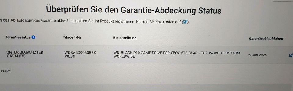 Western Digital WD Black P10 5TB Game Drive - Garantie bis 2025 in Essen