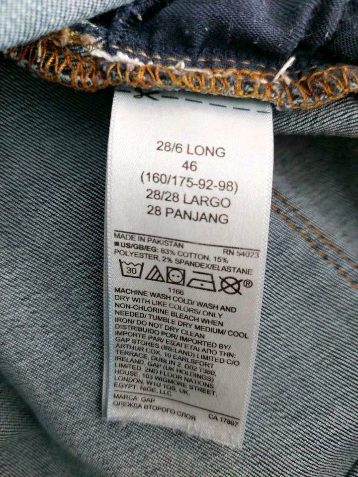 Gap MATERNITY S Demi Panel Favorite Jeggings (28 L) in München