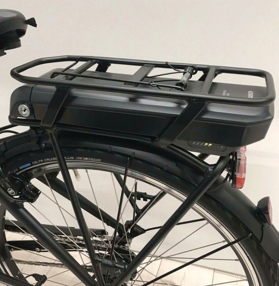 Bosch Powerpack 500 Ebike Gepäckträger Akku mit Kapazitäts Test in Limburg