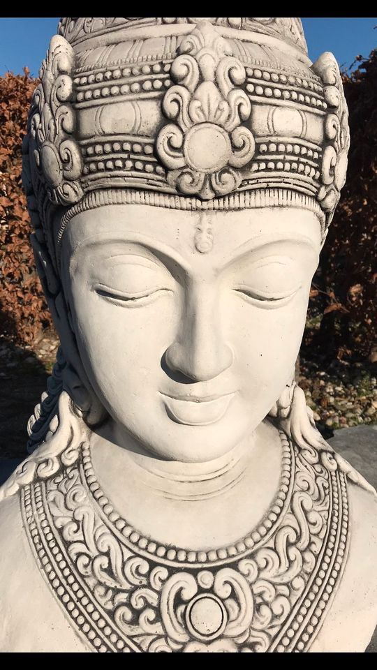 ⛩Shiva Buddhabüste 110cm 180kg Buddhakopf Buddha Tempelbuddha⛩ in Schönefeld