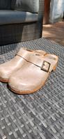 Echte Sanita Clogs Leder grau Gr. 42 Hessen - Wiesbaden Vorschau