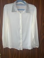 Festliche Damenbluse von Steilmann Weiss Gr.44 Neuwerig Bayern - Reisbach Vorschau