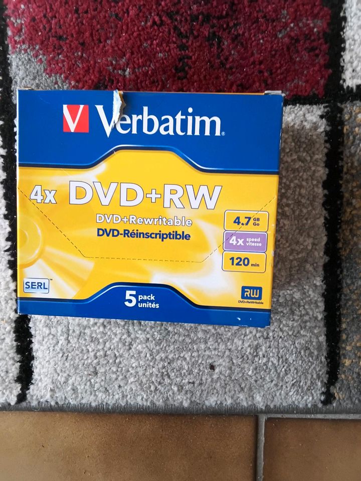 DVD+RW Rohlinge Versand ab 4, 50 € in Leimen