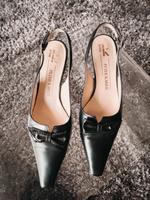 Peter Kaiser Slingback Schuhe dunkelblau Gr. 6.5  Top Nordrhein-Westfalen - Viersen Vorschau