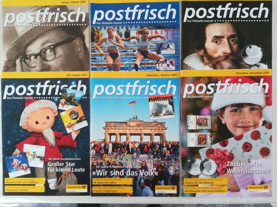 "Postfrisch" Briefmarken Zeitschrift Jahrgänge 2002 bis 2023 in Neumünster