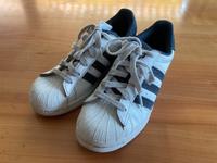 Adidas : Weiße feste Tennisschuhe Superstar Gr. 38 Kreis Pinneberg - Wedel Vorschau