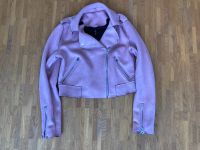 Bikerjacke Blazer 164 XS 34 rosa Wildleder Optik altrosa Baden-Württemberg - Sindelfingen Vorschau