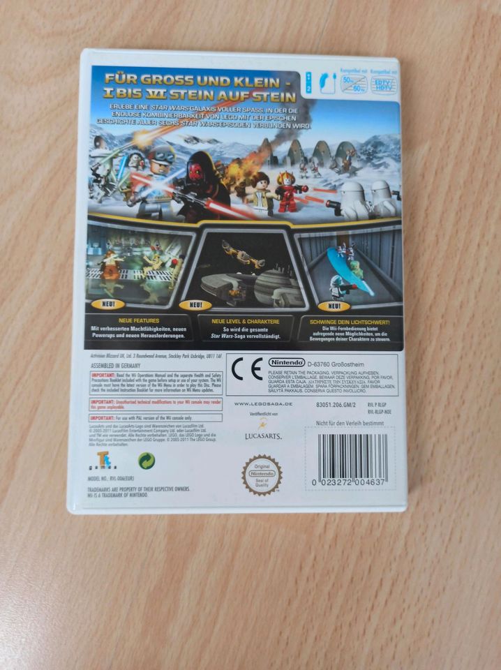 Wii Spiele Star wars  Beyblade in Ölbronn-Dürrn