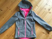 Softshelljacke, grau/pink, Yigga, Gr. 140 Bayern - Wörth a. Main Vorschau