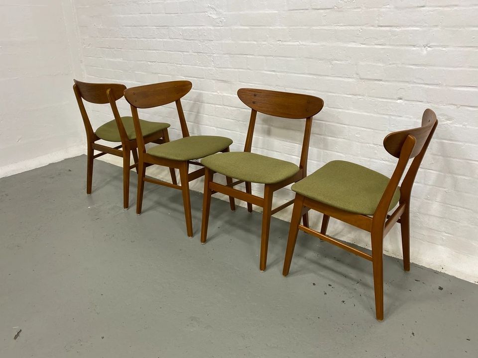 ◤ Esszimmerstühle Farstrup Modell 210 Teak Stühle chair mid Century danish Design Retro Vintage Teakholz Dänemark 60er in Berlin