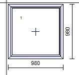 Schüco Kunststoff-Fenster 980 mm X 980 mm (F.75) Sachsen - Glauchau Vorschau