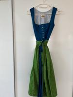 Dirndl Wenger blau grün 34 Bayern - Moosthenning Vorschau
