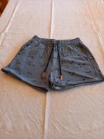 Kurze Hose Sweathose Shorts 38 blau bedruckt Herz, Schwalbe Blume Hessen - Breuna Vorschau