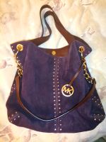 Michael kors Damen Tasche original Velours Leder bordeaux Köln - Porz Vorschau