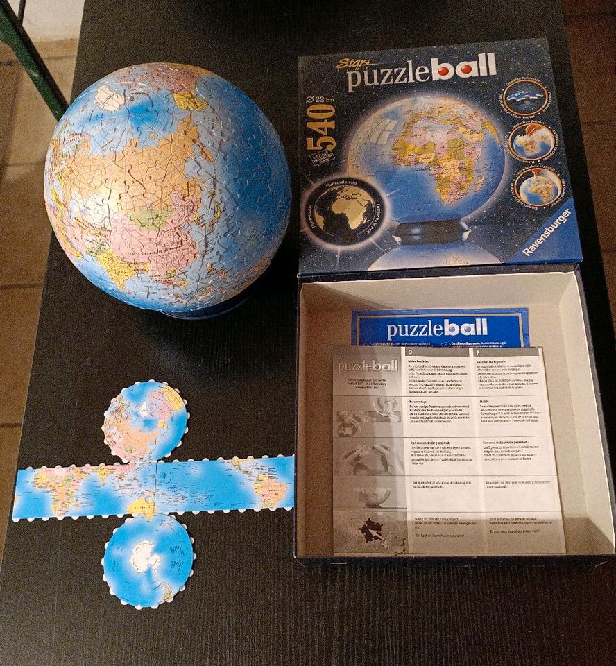 Puzzle Ball Globus Regensburger 540 Teile in Handorf