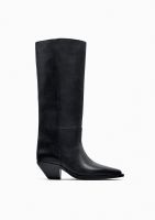 ZARA Cowboy Stiefel black Gr. 39. Neu und OVP mit Etikett Berlin - Rummelsburg Vorschau