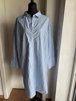 H&M - tolles Hemdblusen Kleid, hellblau gestreift, L Gr. 42 44 46 Hessen - Ginsheim-Gustavsburg Vorschau