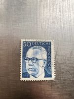 Briefmarke Gustav Heinemann 50 Pfennig Deutsche Bundespost Bayern - Ingolstadt Vorschau