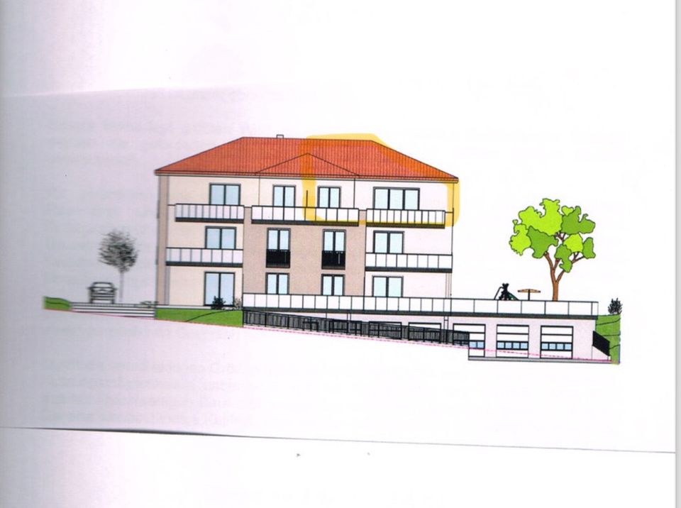 Exklusive 3-Zimmer-Penthouse-Wohnung zu vermieten in Donauwörth