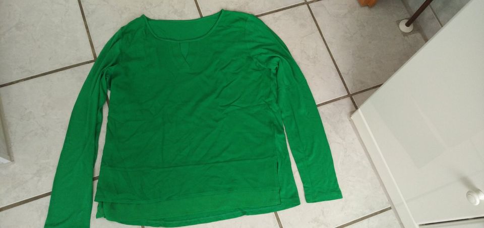 Oberteil von Tom Tailor, Gr. M, grün, Longshirt, Pullover in Bergkamen