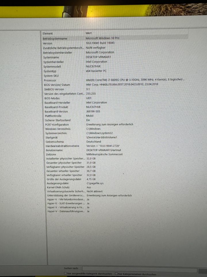 Intel NUC Hades BOXNUC8i7HVK2 8i7HVK2 in Dortmund