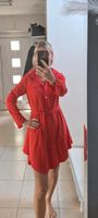 Blusenkleid Italien Minkleid rot S 36 Bayern - Schwarzenfeld Vorschau