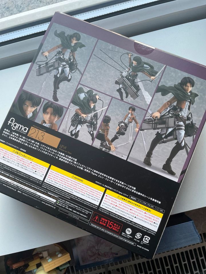 Figma Levi Ackerman Attack on Titan Anime Figur Nendoroid in Leipzig