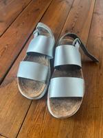 Camper Sandalen Silber Damen wie neu Bayern - Bamberg Vorschau