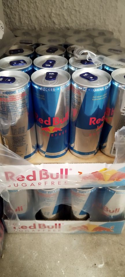 44x Red Bull Sugarfree (0,25 l) RESTPOSTEN in Pirmasens