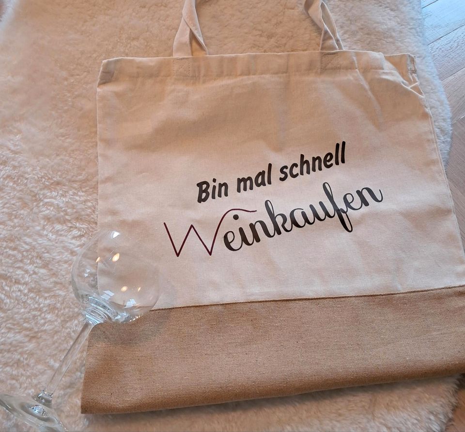 Tasche Baumwollbeutel bedruckt in Nebra (Unstrut)