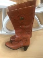 Lederstiefel Winterstiefel Stiefel orange 39 wie neu VERSAND Niedersachsen - Lüneburg Vorschau