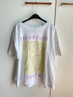 Hellgrün/Flieder-Lila EDC T-Shirt Schriftzug, Blume Bayern - Moosthenning Vorschau